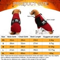 thumbnail image 3 of Skull Pumpkin Halloween Pet Sweater Pet Costume Dog Costume Big Dog Costume, 3 of 6