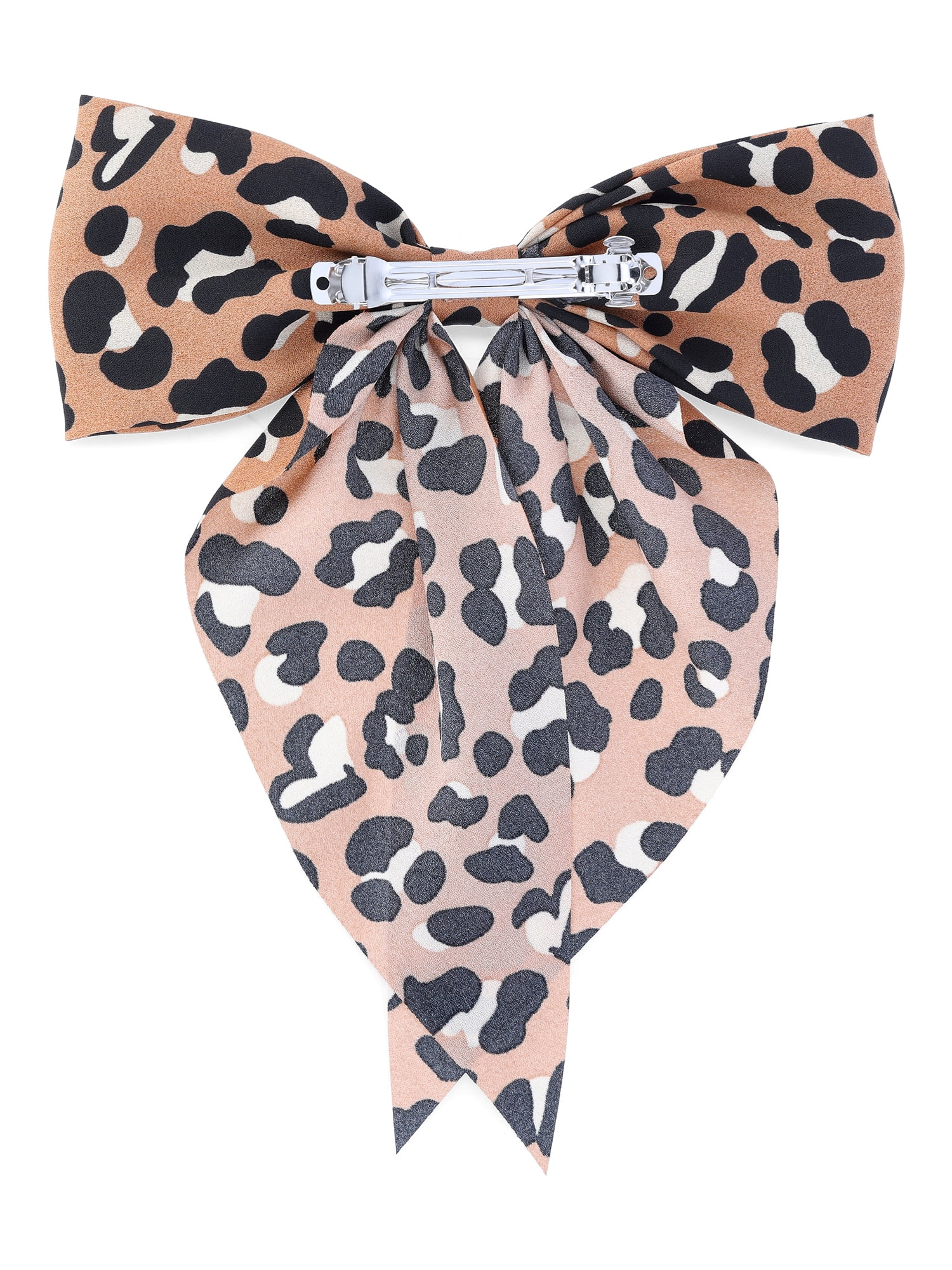 Wonder Nation Cheetah Print Bow Barrette Hair Clip