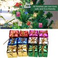 thumbnail image 2 of 10 Pack, 12 Each, 120 Packs Decoration Box Christmas Cardboard Box Pendant Colorful Christmas Ornament Cube Gift Box Christmas Tree Home Decor, 2 of 5
