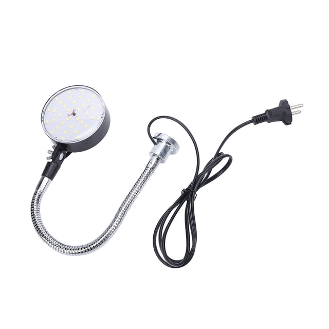 Luz de Máquina LED, Manguera Flexible de 30 cm 15 W Luz de Trabajo de Cuello de Cisne para reparación de automóviles iluminaciónicos industriales