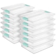thumbnail image 1 of Caja de Almacenamiento Sterilite Grande con Clip Plástico Transparente Apilable, 1 of 9