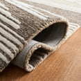 thumbnail image 5 of SAFAVIEH Martha Stewart Striped Area Rug, Natural/Brown, 8' x 10', 5 of 8