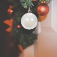 thumbnail image 3 of 6PC Christmas Iridescent Ornaments,DIY Plastic Clear Fillable Iridescent Christmas Balls, Baubles DIY Craft for Christmas Tree Window Home Holiday Party Wedding Decor(White 6cm), 3 of 7