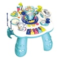 thumbnail image 3 of Mesa de actividades de aprendizaje musical, juguete sensorial con sonido, regalo para niños pequeños. L Azul, 3 of 9