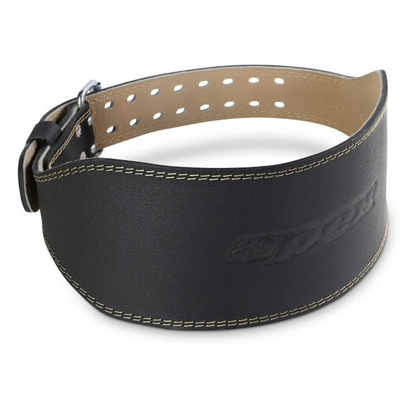 Apex by Marcy 6" Padded Leather Weightlifting Belt (L) B5LB6-L