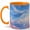 Orange, variant on Sky Whale Blossom 11oz Ceramic Mug, Dream Ocean Coffee Cup