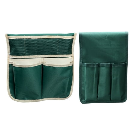 

2pcs Yard Garden Tool Bag Foldable Portable For Kneeler Reusable Multi Pockets