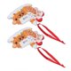 thumbnail image 5 of Christmas Hanging Pendant, Carved Resin Anti Ultraviolet Hand Painted Christmas Tree Pendant For Garden ANGGREK BB3115, 5 of 8