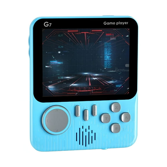 BESTSKY Musical Game 600 Classic FC Games Classic Handheld Game Machine. 3.5 Inch Color Screen Lithium Battery Mini Handheld Game Machine. Can Be Connected To The TV