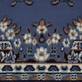thumbnail image 4 of Home Dynamix Ariana Ksara Traditional Medallion Border Area Rug, Blue/Brown, 3-Piece Set, 4 of 5