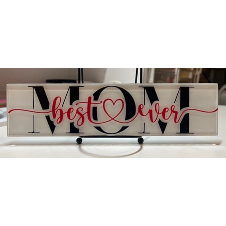 Mother's Day | Mom | Grandma | Nana Ceramic or Glass Subway Tile with Stand