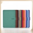 thumbnail image 2 of Funda protectora adecuada para Kindle 2022, funda de cuero con estampado de lino, funda protectora edición juvenil, 2 of 6