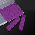 thumbnail image 4 of Cosmetic Cases Gospire Small 28 Grids Box Clear Plastic Jewelry Craft Storage Container Painting Embroidery Diy Art Craft Accessory Organizer Case (Colorful), Cosmetic Cases for Women, 4 of 5