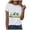 White, variant on enyan Womans Tops Women Love Heart Printed Shirts Valentine's Day Cute Four-Leaf Clover Casual Graphic T Shirts Spring Tops Trendy Tee Gifts,Grey,S