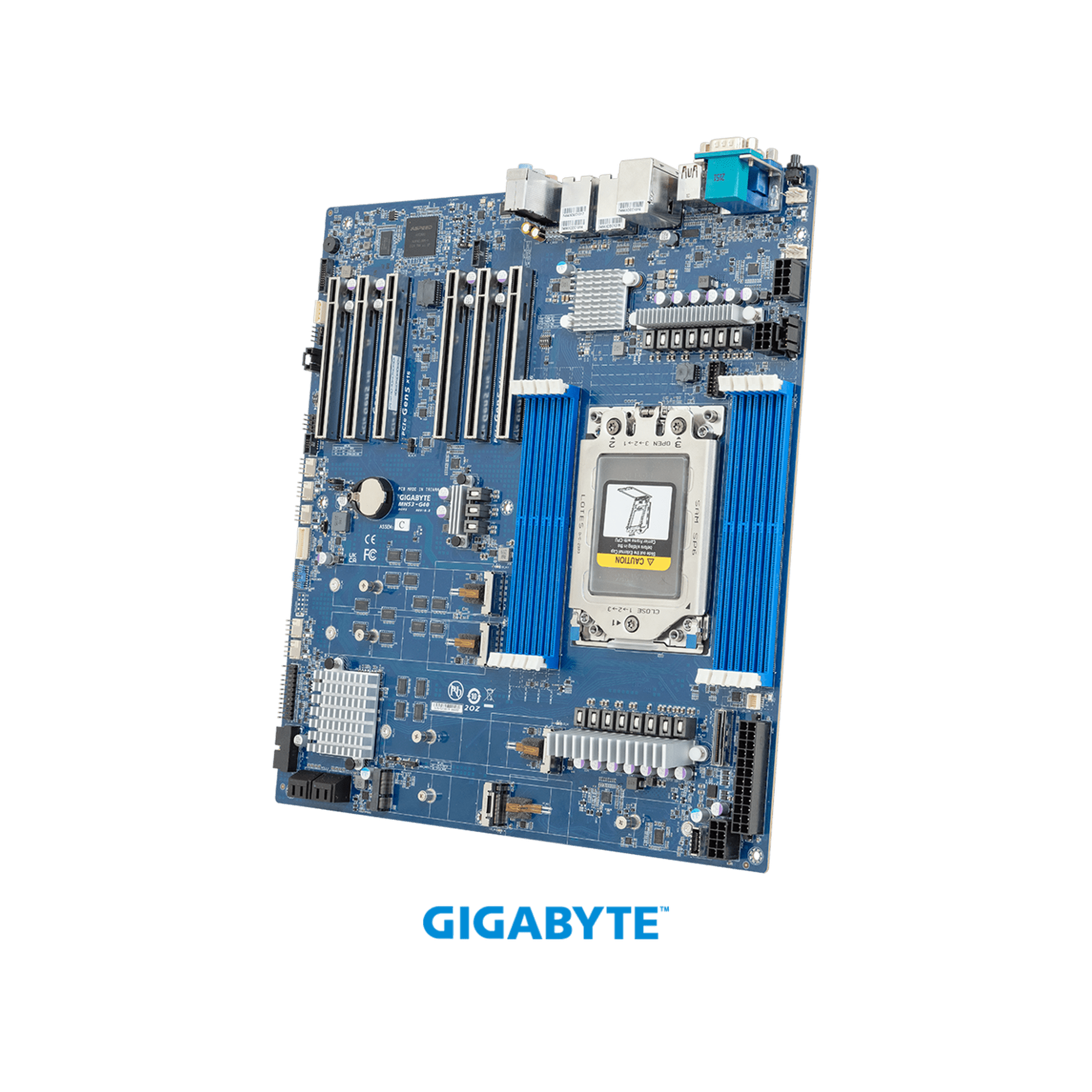 GIGABYTE MH53-G40 Motherboard - AMD Ryzen™ Threadripper™ PRO 7000 WX - E-ATX UP