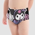 thumbnail image 2 of Kuromi And My Melody Girls' Breathable Underwear Comfort Panties Briefs, 2 of 7