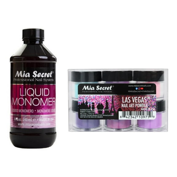 Mia Secret - Monomer 8 oz   Las Vegas