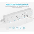 thumbnail image 2 of LITEdge Smart Power Strip with Surge protection, No Hub Needed Multi-Outlet with 2 USB Ports + 3 AC Outlets, Control with App on Phone, 2 of 8