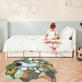 thumbnail image 3 of Ukeler Moss Rug, Floral Moss Decor Carpet for Living Room 47''×31'' Soft Shag Bedroom Area Rugs Non Slip Cozy Plush Floor Mat Throw Rugs for Kids Bedroom, 3 of 7