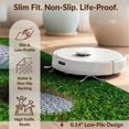 thumbnail image 6 of Design&I 5'x7' Washable Area Rug Golf Ball Sport Design With Bold Realistic Dimple And Tee Accents for Guest Room, Lounge, Apartment, Flatweave & Daily Traffic Ready, 6 of 7