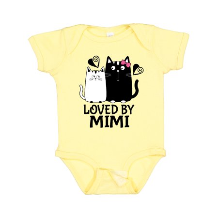 

Inktastic Granddaughter Loved By Mimi Baby Gift Boys or Girls Baby Bodysuit