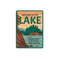 thumbnail image 2 of Lake Scenery Novelty Sign, Metal Wall Decor - 10x14 inches, 2 of 4