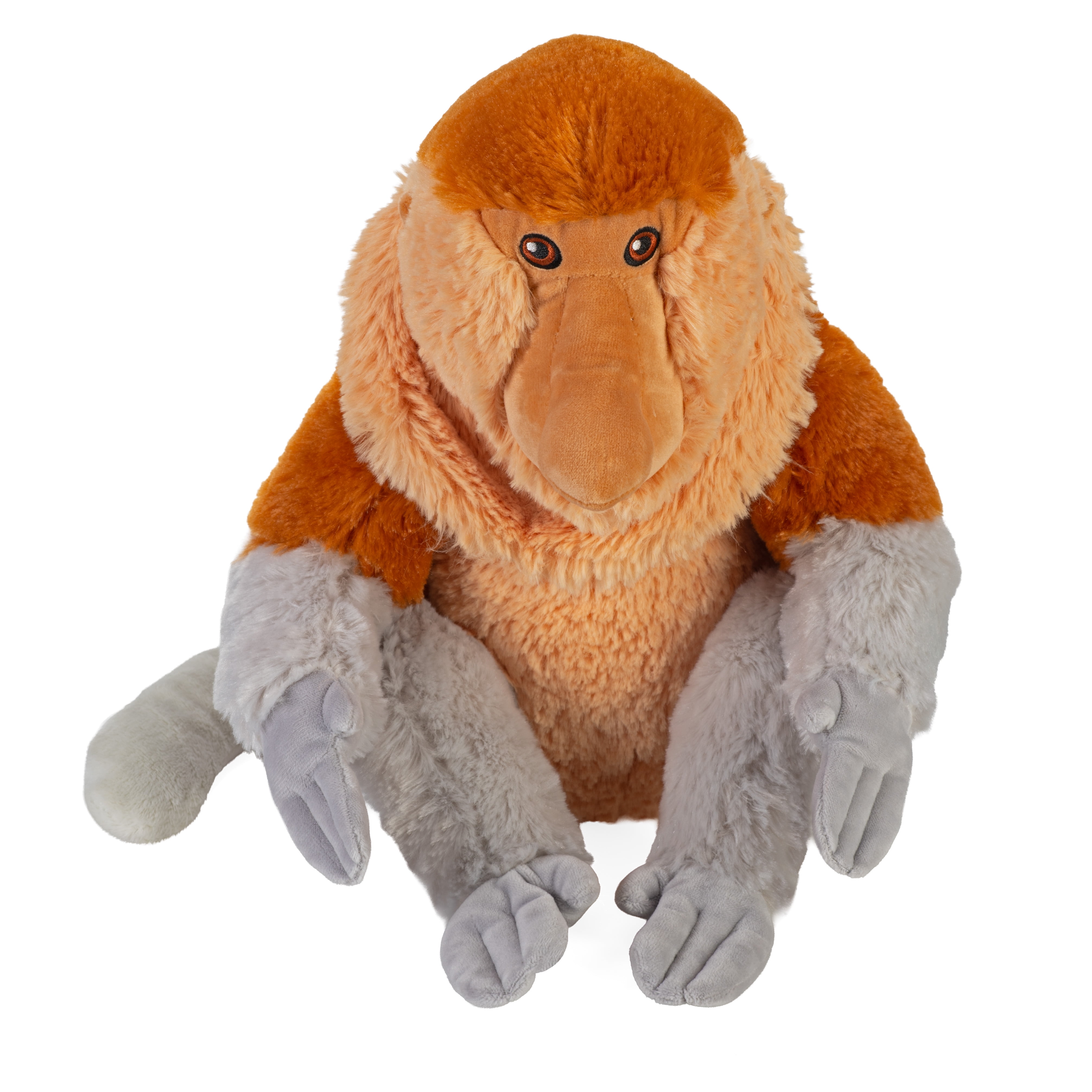 Wild Republic Cuddlekins Eco Proboscis Monkey,Stuffed Animal,12 inch,Plush Toy,Fill is Spun Recycled Water Bottles