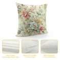 thumbnail image 4 of GOSMITH Floral Spring Pillow Covers Vintage Wild Flowers Decor Throw Pillows Outdoor Farmhouse Wildflower Plant Decorative Cushion for Couch Bed Sofa, 4 of 5