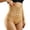 czb# Khaki-A316, variant on Women Tummy Control Shapewear Nine Hook Closure High Waist Cincher Panties Postpartum Shaping Underwear Breathable Smoothing Fit Seamless Briefs,Beige-B,M-XXL