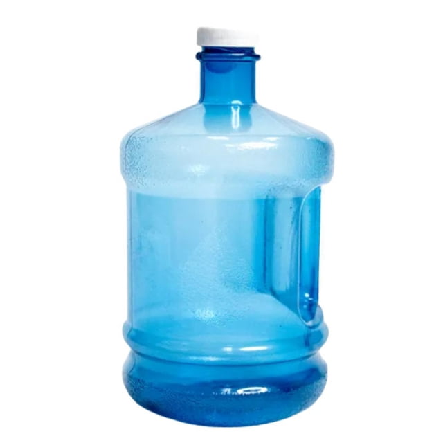 Garrafón Mini Dos Litros Botella Agua Potable Termo Azul 2L Tokio Sun Garrafón