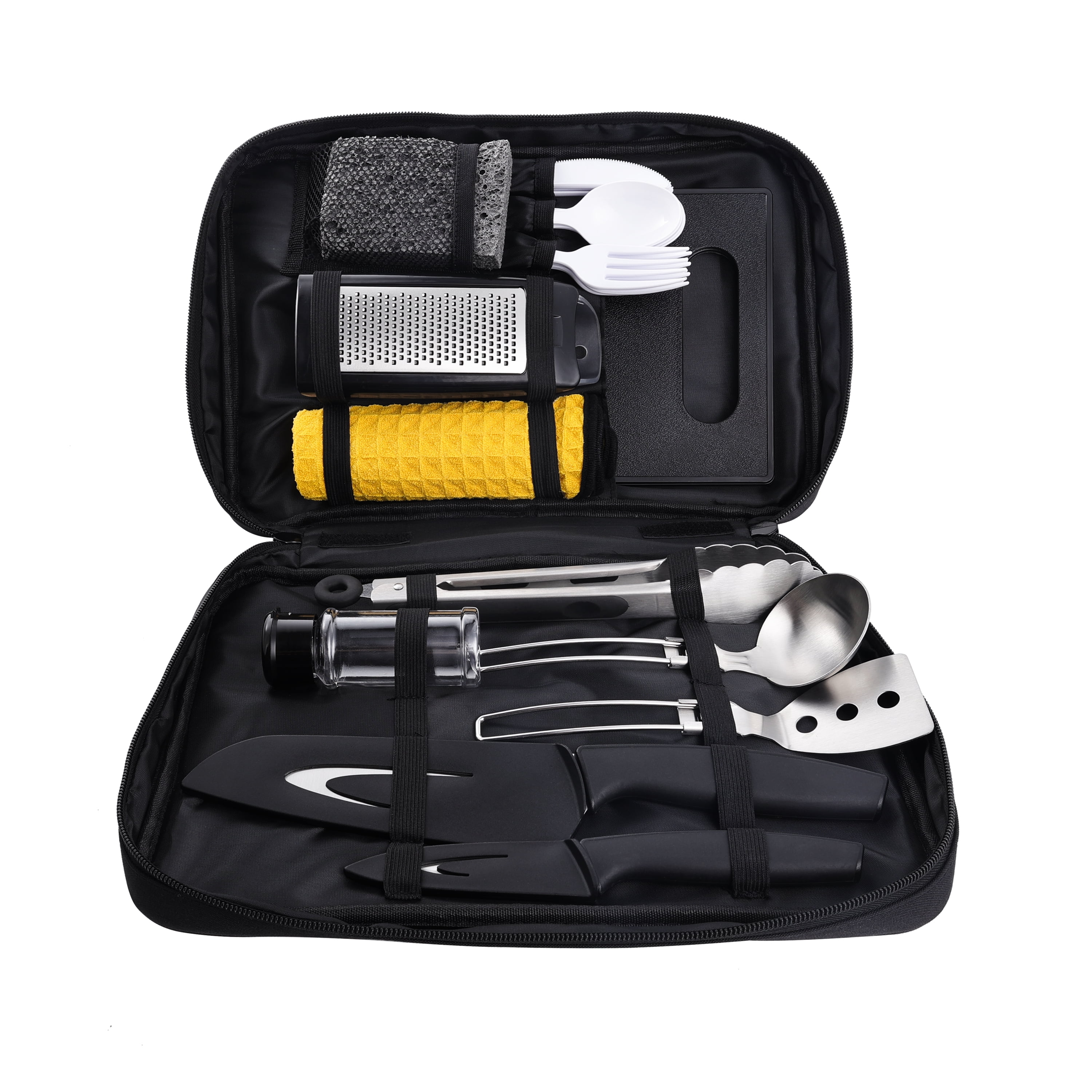 Ozark Trail Camping Kitchen Kit 24pcs Set, OZARK TRAIL PL 24 KITCHEN SET