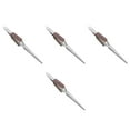 thumbnail image 6 of Worgeous 4pcs Industrial Precision Stainless Steel Tweezers Cross Locking Curved Pointed Tip Fiber Grip Tweezers for Multiple Applications, 6 of 8