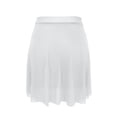 thumbnail image 7 of BUWTTER Skirts for Women Ballet Dance Performance Practice Soft Wrap Waist Elastic Short Mini High Waist White Skirt XXL, 7 of 7