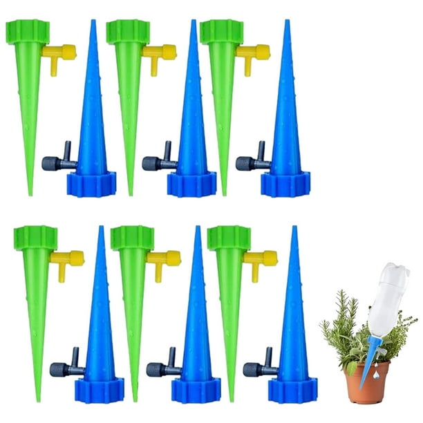 12 Pack Self Plant Watering Spikes Auto Drippers Irrigation Devices
