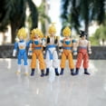 thumbnail image 1 of 5pcs Goku Action Figures Set Series Anime Characters Goku Collection Model Toys Kids Fans Gifts, 1 of 1