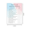 thumbnail image 3 of GENDER REVEAL — FIND THE GUEST Baby Shower Game — Pack of 25 — Minimalist Blue or Pink Baby Shower Games, Icebreaker Party Game, Girl or Boy, Guess Who Came to the Party, Coed Couples Shower G752-FTG, 3 of 4