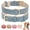 Blue, variant on Beirui Leather Dog Collar Soft Padded Adjustable for Small Medium Large Dogs S-XL