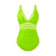 thumbnail image 4 of Conjunto de bikini liso sin mangas para mujer, traje de baño push-up acolchado, ropa de playa, traje de baño de poliéster, 4 of 4