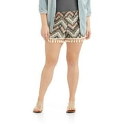 Junior Plus Smock Waist Short