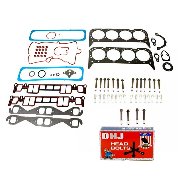 DNJ HGB3104 Cylinder Head Gasket Set Fits Cars & Trucks 96-02 AM General Cadillac GMC 5.7L OHV 16V