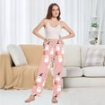 thumbnail image 6 of FORMRS Women's Pajama Pants with Pockets Soft Comfy Loungewear Sleep Bottom, Sizes S-2XL, Pink Cartoon Halloween, 6 of 8