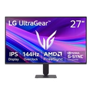 LG 27" IPS FHD 144Hz Overclock Monitor with AMD FreeSync G-Sync Compatible, 27G411A-B