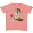 thumbnail image 3 of Inktastic Baseball Teddy Bear Boys Toddler T-Shirt, 3 of 5