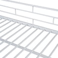 thumbnail image 5 of EUROCO Metal Loft Bed Frame, Twin Bed with Storage Staircase, White, 5 of 14