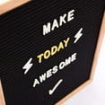 thumbnail image 4 of Amped & Co Felt Letter Board, Wall Hanging Message Board, 460 Letters and Oversized Emojis, 4 of 7