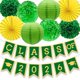thumbnail image 1 of Decoración para fiesta de graduación DOMOO OF DREAMS verde y amarillo, 1 of 6
