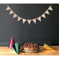 thumbnail image 3 of Inkdotpot Rustique Kraft? Fanion de Baby Shower? Fanion de Révélation de Genre Drapeau de Baby Gender Spectacle Fournitures de Fête Annonce de Grossesse, 3 of 8
