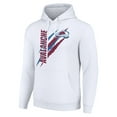 thumbnail image 2 of Men's Starter  White Colorado Avalanche Color Scratch Fleece Pullover Hoodie, 2 of 3