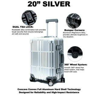 All Aluminum Luggage - Walmart.com