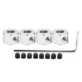 thumbnail image 2 of Moyeu Adaptateur d'Extension en Alliage d'Aluminium pour Modification de Camion WPL D12 RC, 2 of 8